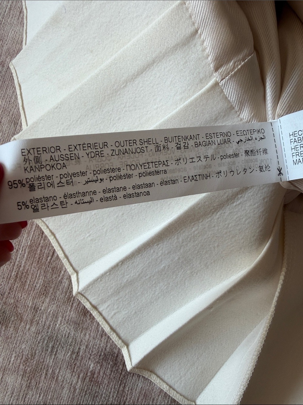 Zara Cream Double Breasted Sleeveless Blazer Dress NWT XS - Picture 5 of 6